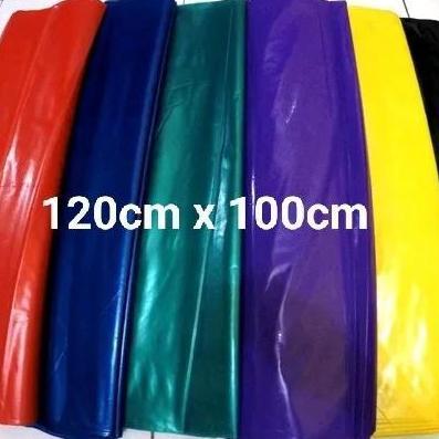 Plastik layangan tebal warna warni lebar 120cm x 100cm