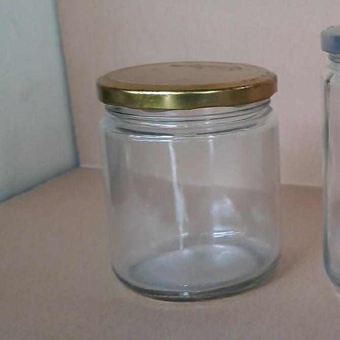 toples kaca 450 ml jar