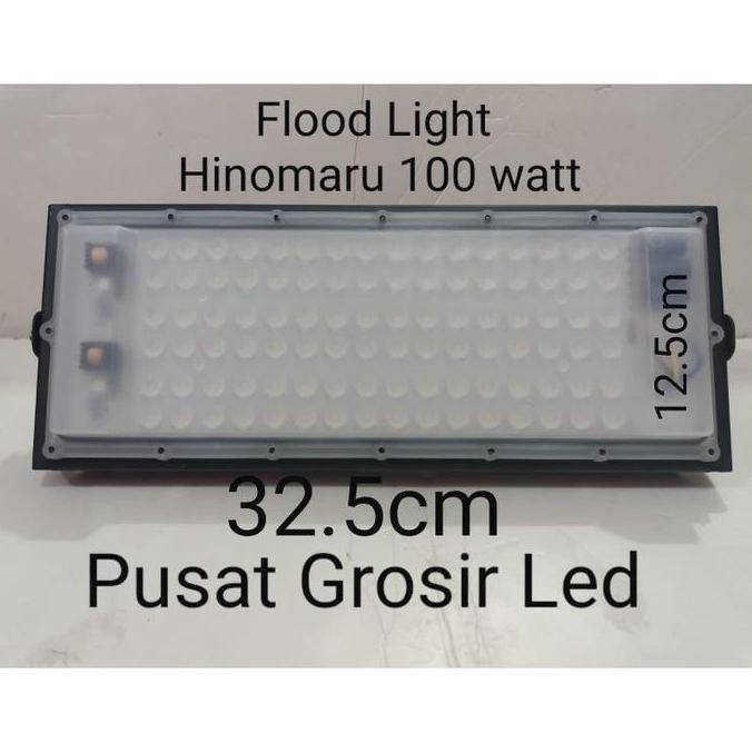 Hinomaru Lampu Sorot Led 100 Watt / Flood Light Hinomaru 100