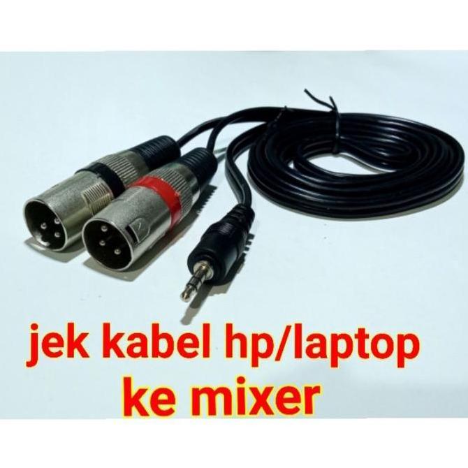 JEK KABEL HP/LAPTOP KE MIXER
