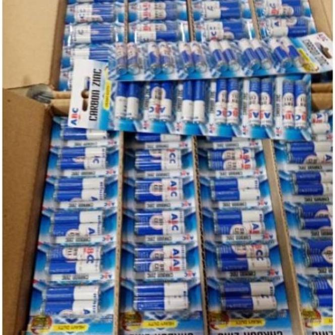 12Buah Baterai Aaa Baterai Kecil Abc Biru / Baterai Panasonic Prima Aaa  / Batre Remot Tv (Ea 2026-2