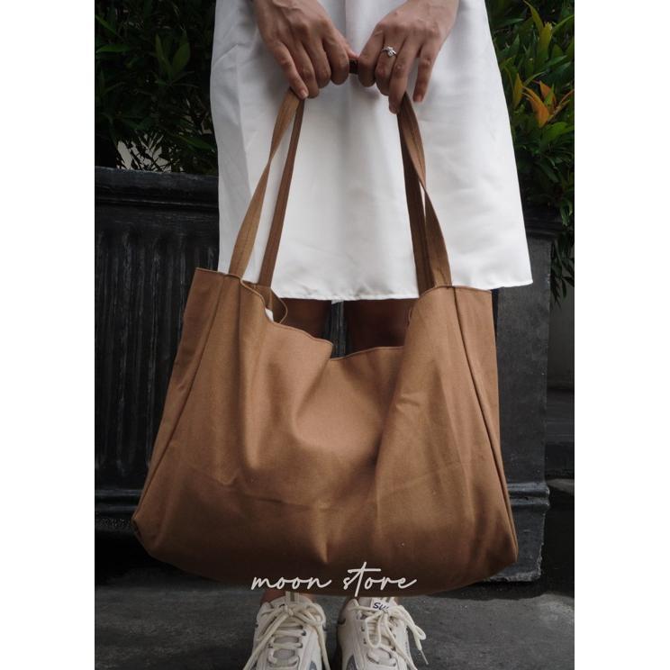 Nudie Bag Magnet/ Totebag Kanvas / Tas Kanvas Tebal /  Nudiebag Murah/ Nudie Bag