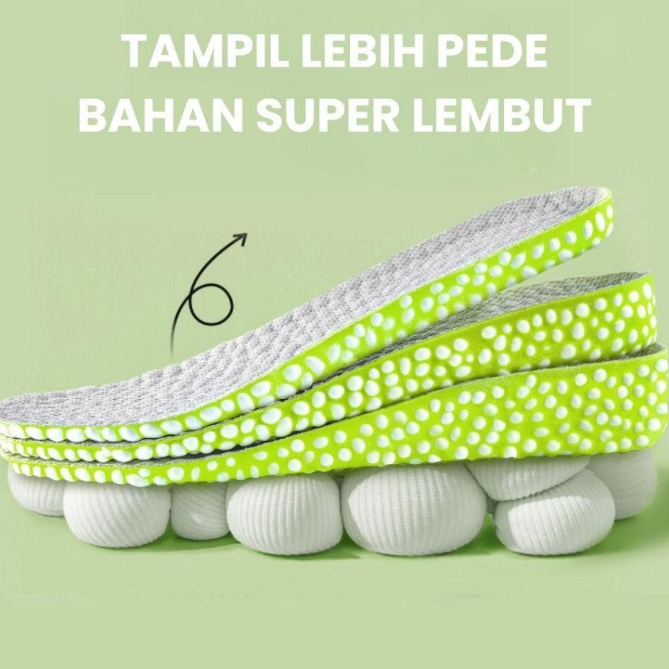 Sol Sepatu Peninggi Badan / Insole Peninggi Badan /  Insole Tambah Tinggi Pria & Wanita / Sol Sepatu