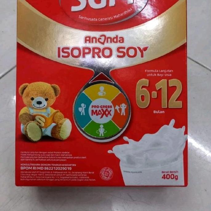 Babypower- Susu Sgm Soya 6-12 Bulan 400 Gram