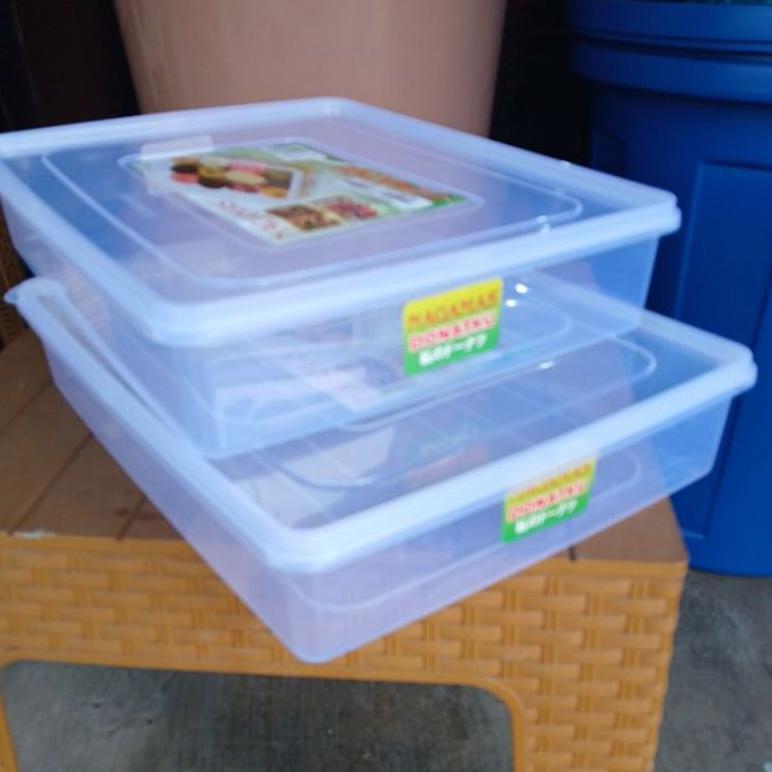 Tempat Donat /Wadah Plastik  Donat  /Tempat Roti/Makanan M