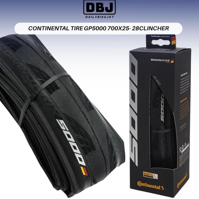 Continental GP5000 700x25C 700x28C Clincher Original Ban Luar Continental 700C