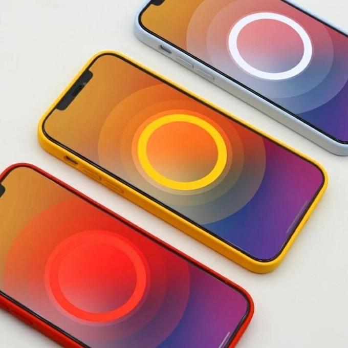 Silicone Case iPhone 13 Pro Max Mini With Magsafe Casing (Animation)