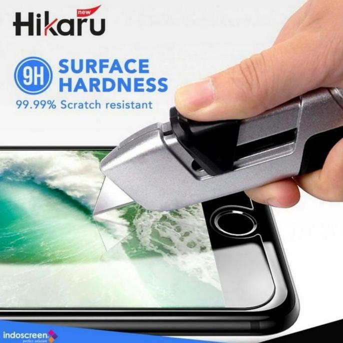 Tempered Glass Poco X3 Pro / Poco X3 NFC Hikaru Full Cover Indoscreen