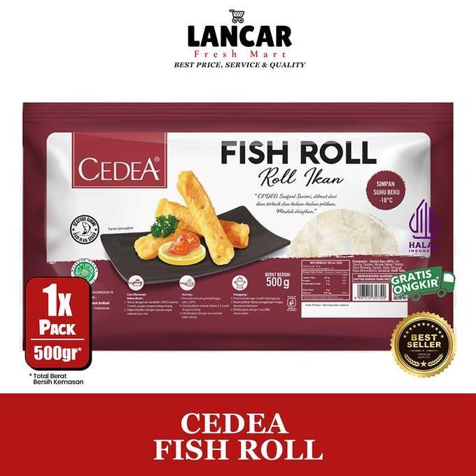 Beff- Cedea Fish Roll 500Gr / Cedea Fish Roll 500Gr