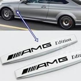 Emblem Fender Amg Edition Mercedes Benz / Fender Samping Mobil Premium