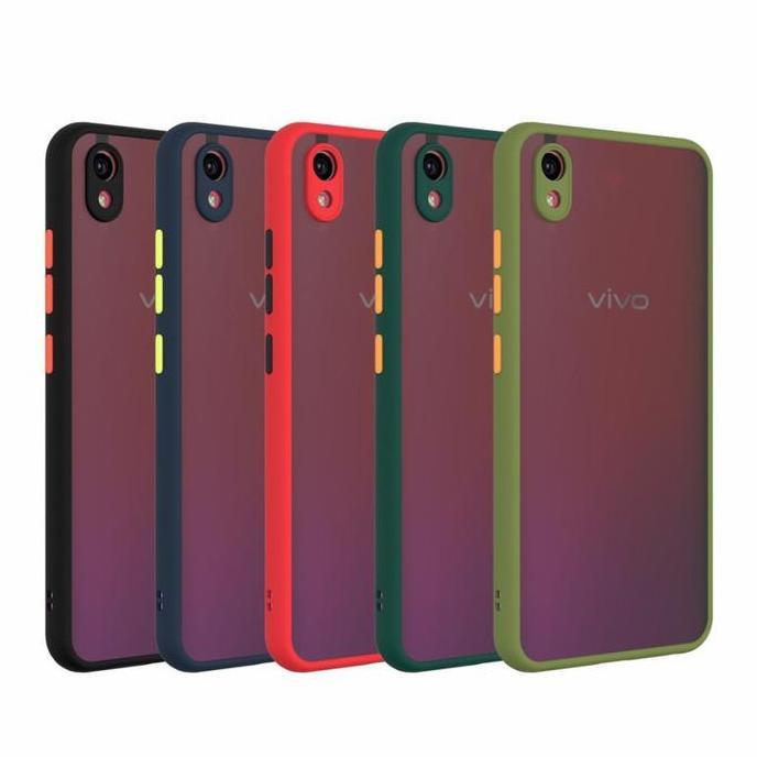CASE VIVO Y91c/Y1s 1820/1929 CPHSILIKON HARDCASE HARD SOFT CASING