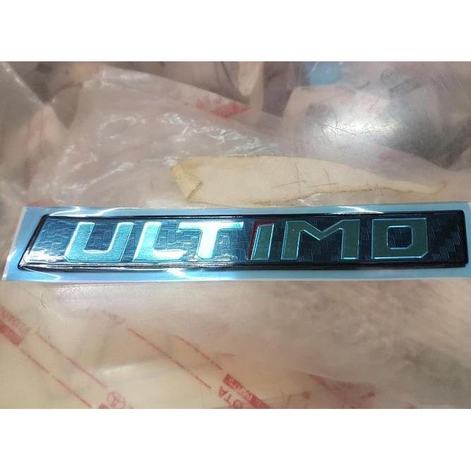 Emblem Ultimo Rush Rush 2015 Ke Atas