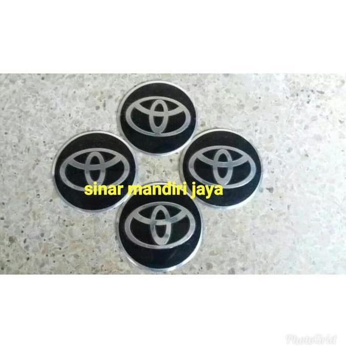 Stiker Hitam Dop Velg Toyota All New Avanza/Grand Avanza/Velos
