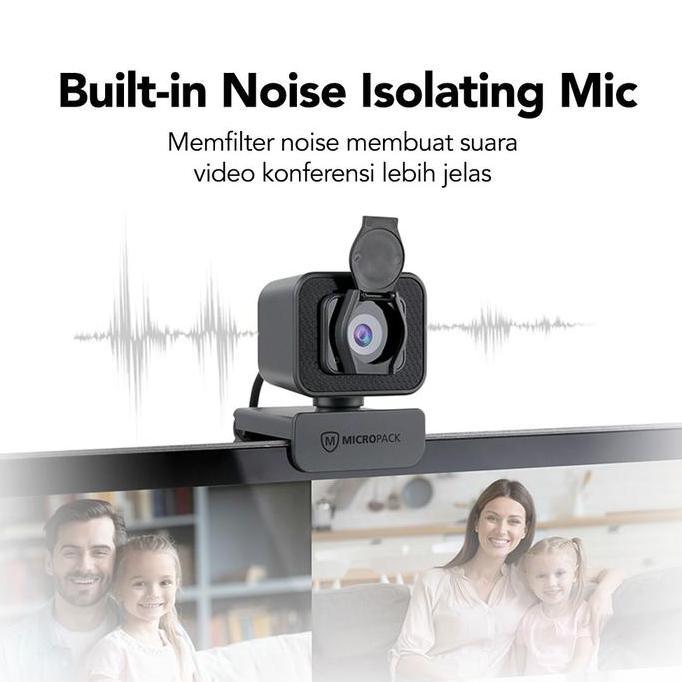 Webcam Full HD Micropack 1080P USB C Connector - MWB-15