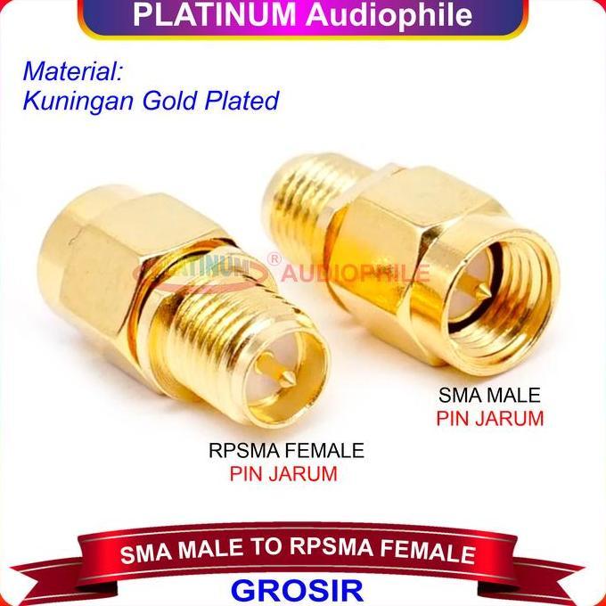 Konektor SMA Male to RP SMA Female RPSMA RF Adapter Connector Antena