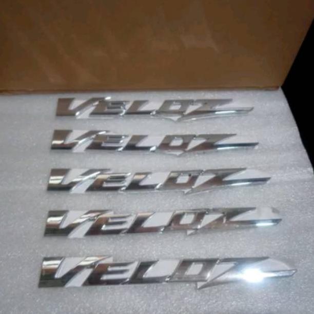 Emblem Tulisan Veloz Avanza New Asli Bawaan Mobil