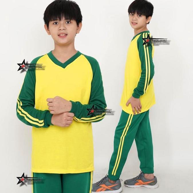 Baju Olahraga Anak Sekolah SD - Setelan Seragam Olahraga Anak Sekolah SD