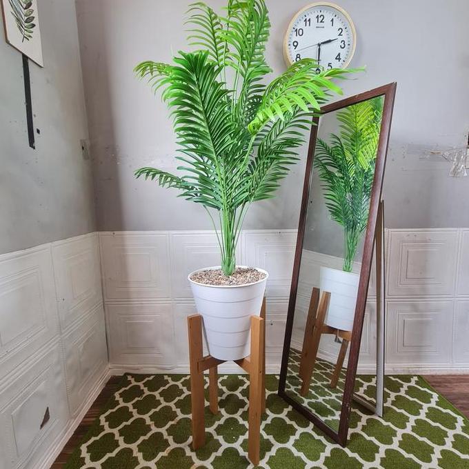 Tanaman Hias Daun Palem Plastik Artificial Besar Tinggi 1,7 Meter