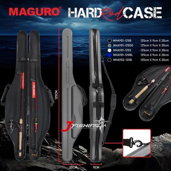 Tas Joran MAGURO HARD ROD CASE | Tas Pancing | Tas Joran | Original LJ