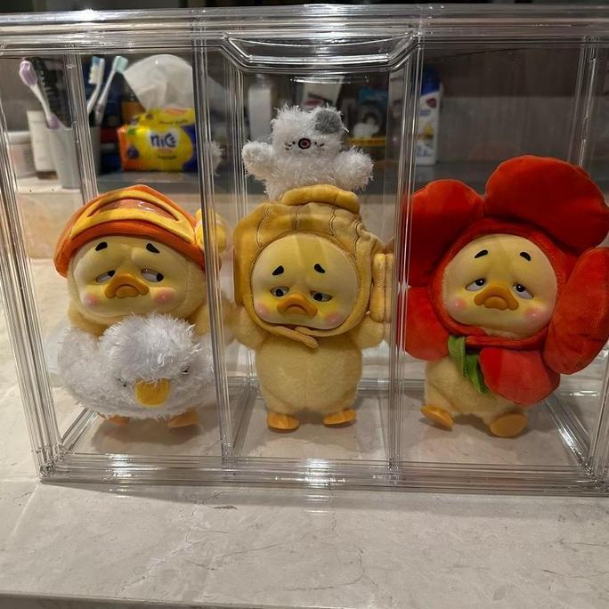 Acrylic Storage Box with Magnet | Kotak Pajangan Figurine / Mainan /  Boneka / Kosmetik Aklirik DIY 