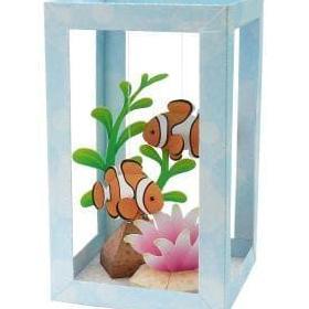 DIY Papercraft Clownfish Aquarium (DIY=Kertas)