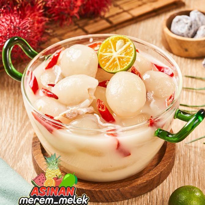 Fruting- Asinan Rambutan Merem Melek Potongan Kiamboy Spesial Aman Ibu Hamil