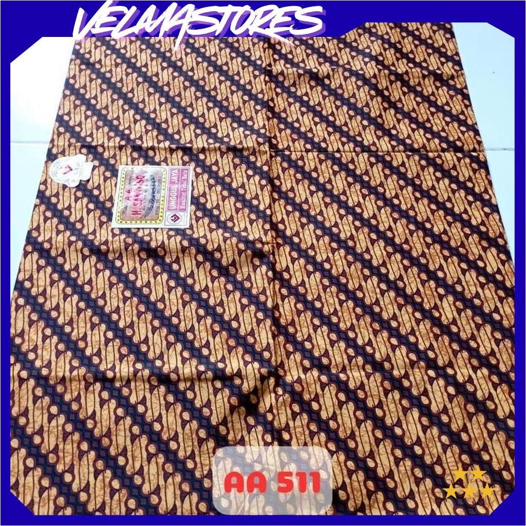 Kain Batik H Santoso AA Unggul Jaya | Batik Sogan Motif Sidomulyo Parang Kusumo Mukti GBM Termurah