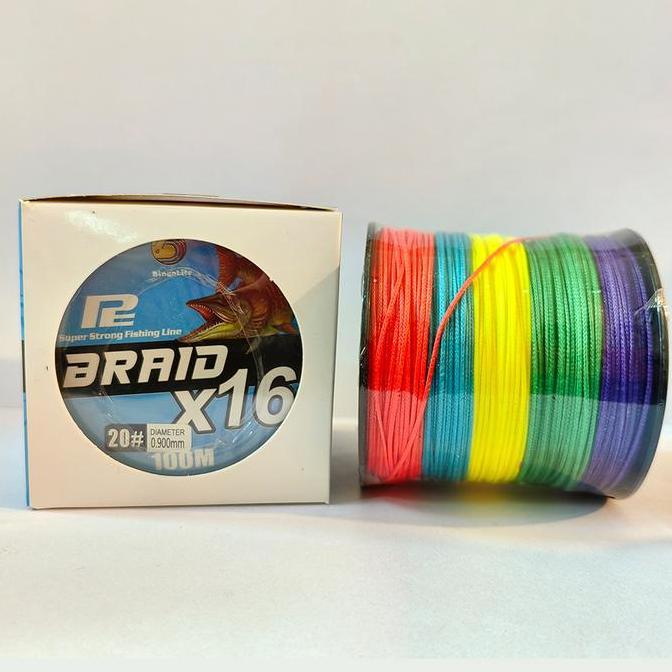 Mantap- Benang Pe X12 X16 Lure Pancing Jepang Braided Garis Profesional 100M Senar Pancing Strength 