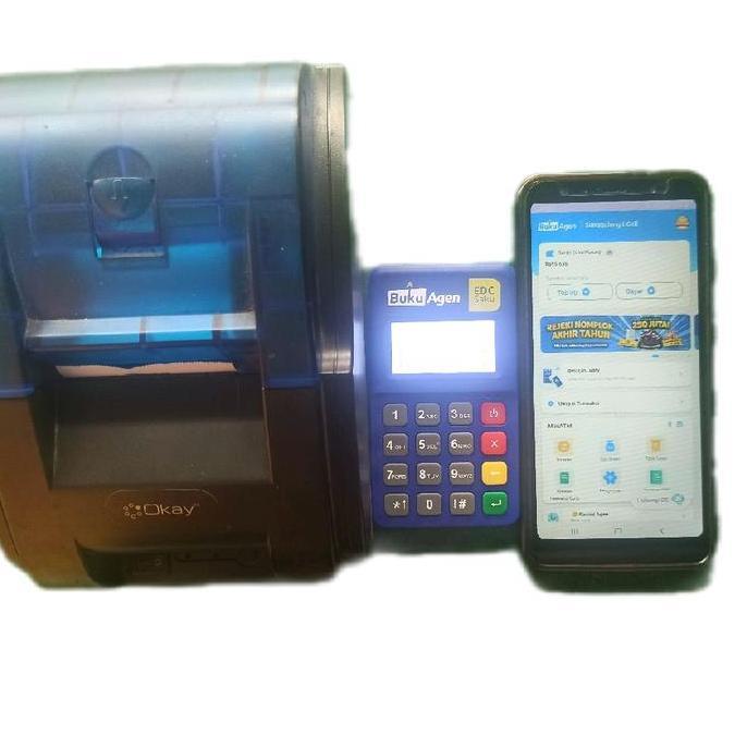 EDC mini buku agen, gesek semua atm LC