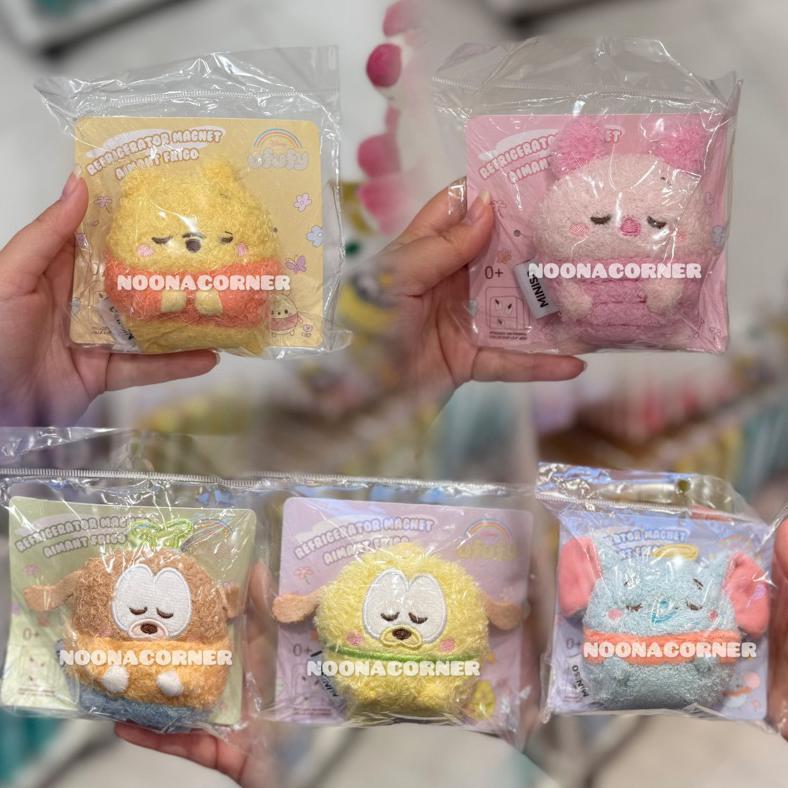 Miniso x Disney - Stress Relief Plush Refrigator Magnet / Magnet Kulkas Boneka Disney Ufufy Series (