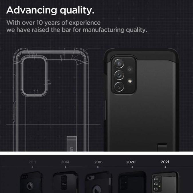 Case Samsung Galaxy A52 / A72 Spigen Tough Armor Stand Casing