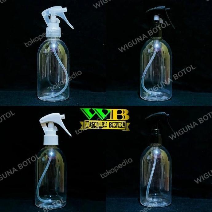 Botol Spray 250 ML Oval / Botol 250ml Oval Tutup Spray trigger varian