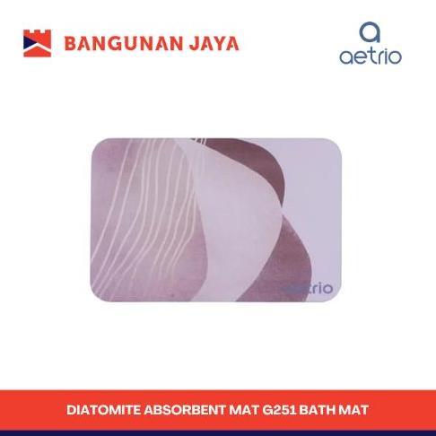 SUPER HEMAT - AETRIO DIATOMITE ABSORBENT MAT G251 KESET KAKI  | BATH MAT G251