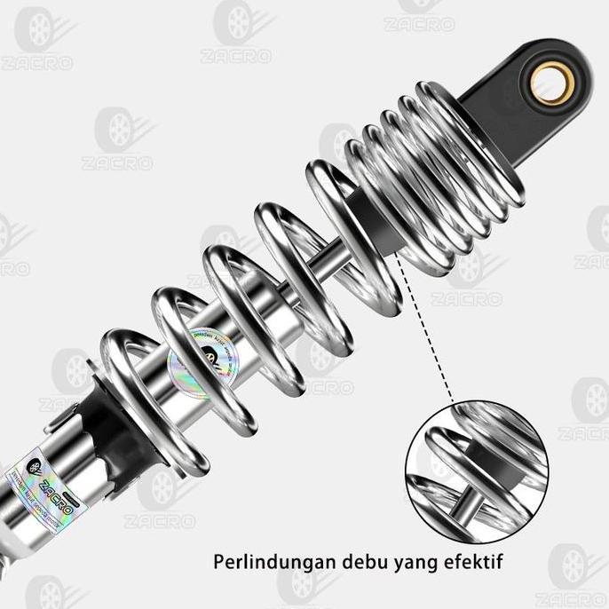 ZACRO Shock Belakang / Shockbreaker / 290mm / AEROX 155, Aerox Old, Aerox New, NMAX NEW/2020 Ceper B