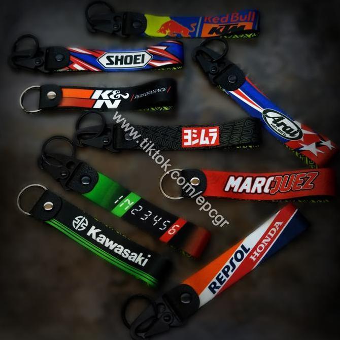 Sfp- High Quality Gantungan Kunci Vespa Live More Keychain Sepeda Motor Premium Aksesoris Piaggio Li