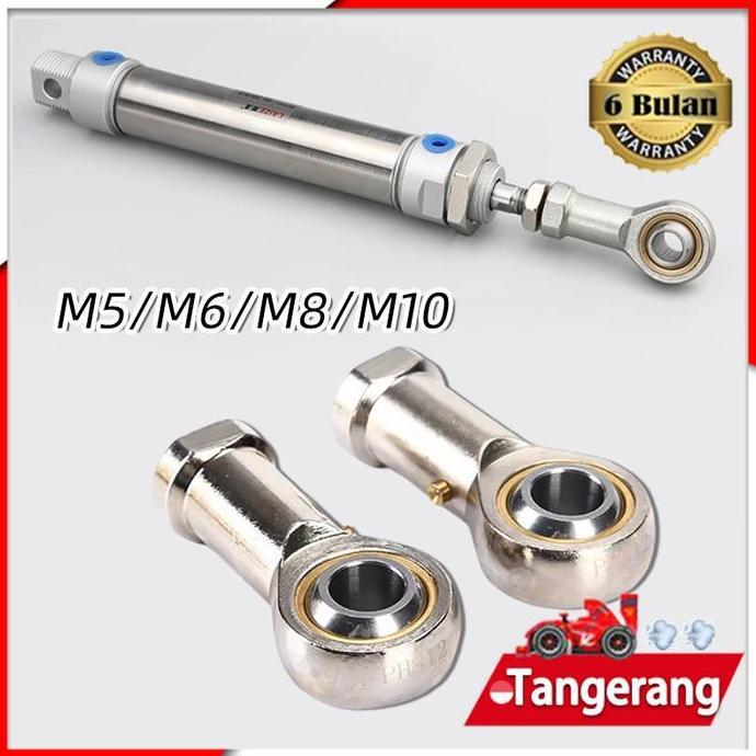 MRIKI Rod End Bearing PHS 5 6 8 10 Detmk / Rod End Drat / Bearing Ball Joint