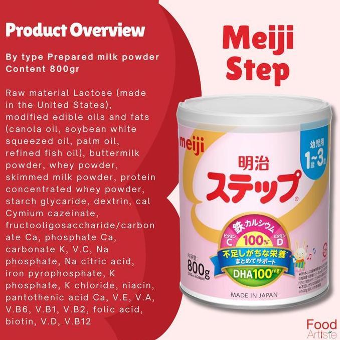 Xcxc- Meiji Step Susu Formula Jepang