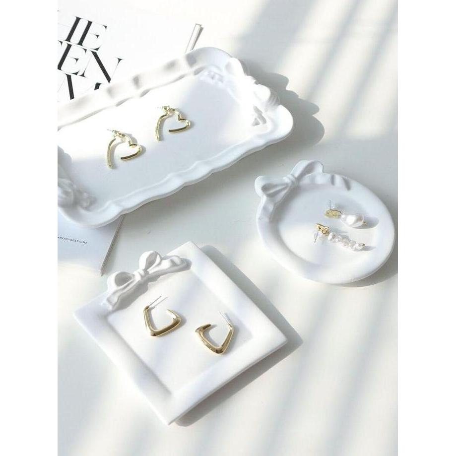 RPG Nampan Resin Cetakan European Vintage Lace Tray Coaster Tatakan Nampan Lepek Mold Resin / Semen 
