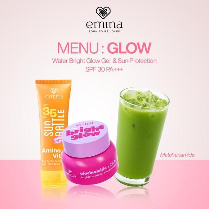 Gesicht- Emina Skin Diner Package 2 Pcs | Paket Isi 2 | Paket Skincare Remaja Mencerahkan | Paket Sk