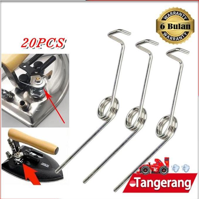 MRIKI 20pcs Per Setrika Uap / Kawat Per Setrika Uap / Per Kawat Kepala Setrika / Spring
