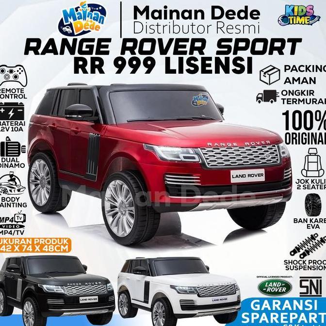 Mainan Mobil Aki Anak RANGE ROVER SPORT RR 999 LISENSI / LICENSED
