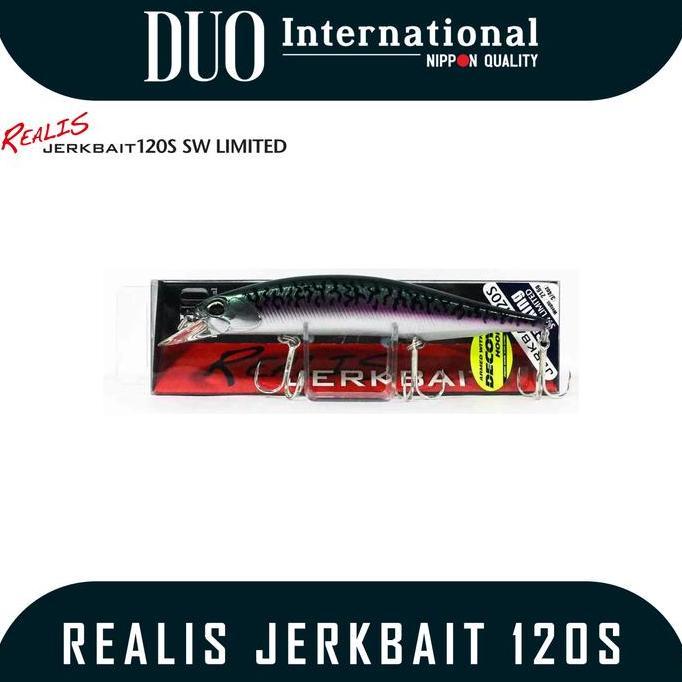 Sale Umpan Pancing Lure Merk Duo International Realis Jerkbait 120S Sw Limited