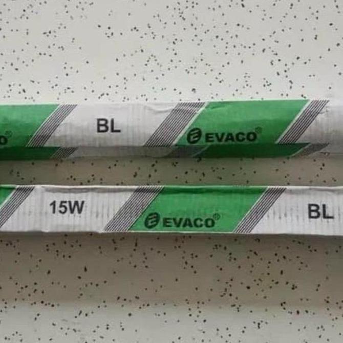 Lichtx- Lampu Nyamuk Uv Insect Killer Tl Uv Bl 15W 15 Watt T8 Evaco