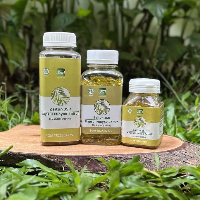 Haarvitamine- Minyak Zaitun Jsr 150 Kapsul (Olive Oil) Zaitun Dr Zaidul Akbar