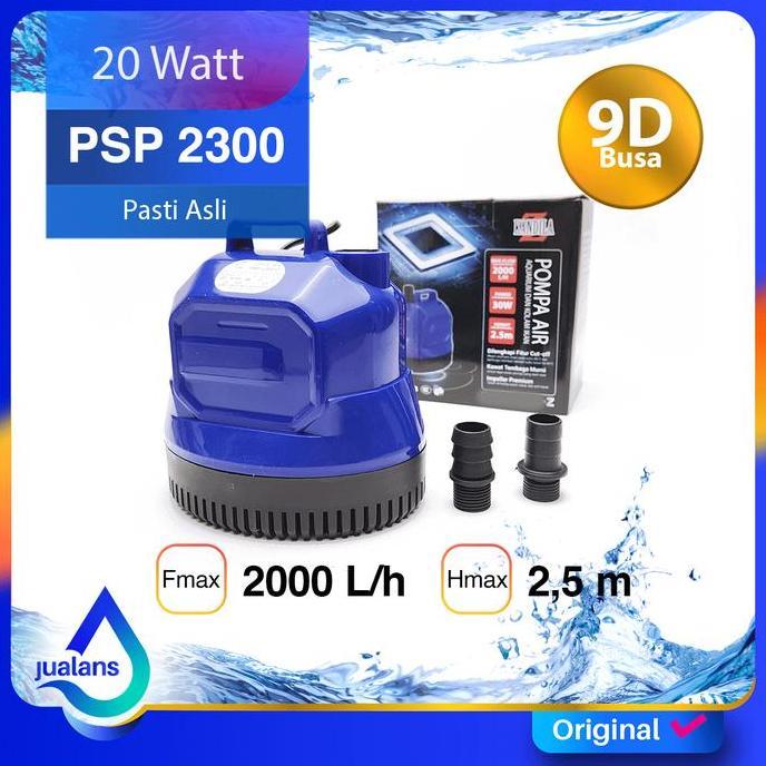 Grosir Kandila Psp 2300 Pompa Aquarium Kolam 2000 Lph
