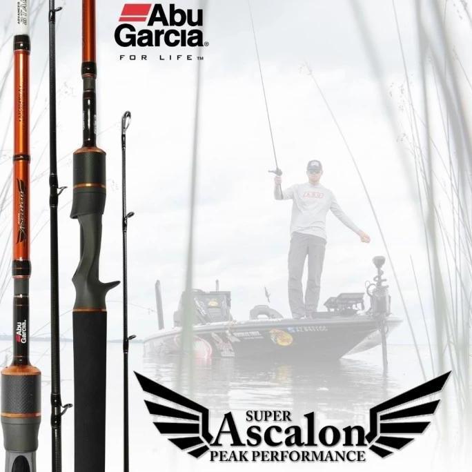 Grosir Joran Abu Garcia Super Ascalon Aac664Mh 198Cm 10-20Lb Travel Rod Bc