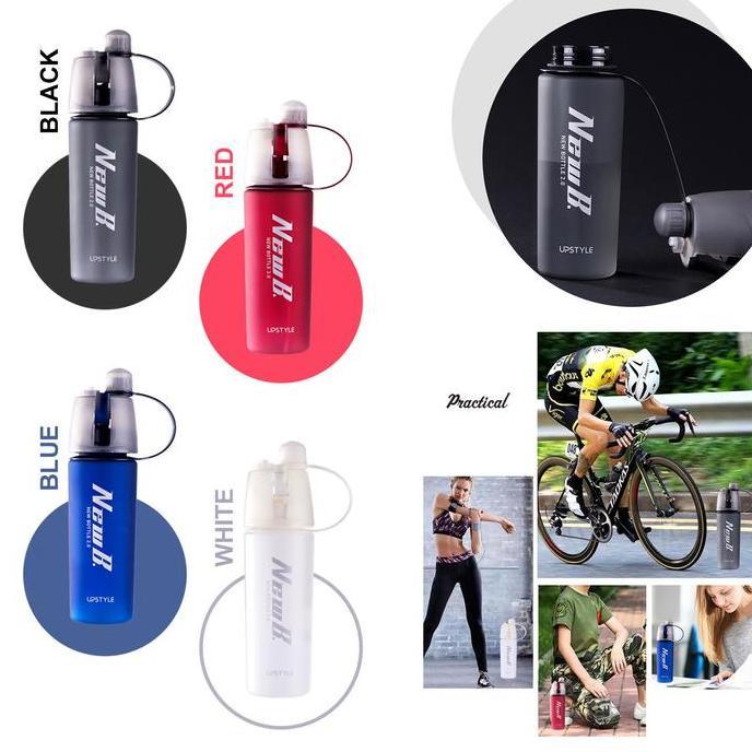 Speichern- Botol Air Minum 600 Ml Spray Upstyle  Tritan Sport Water Bottle