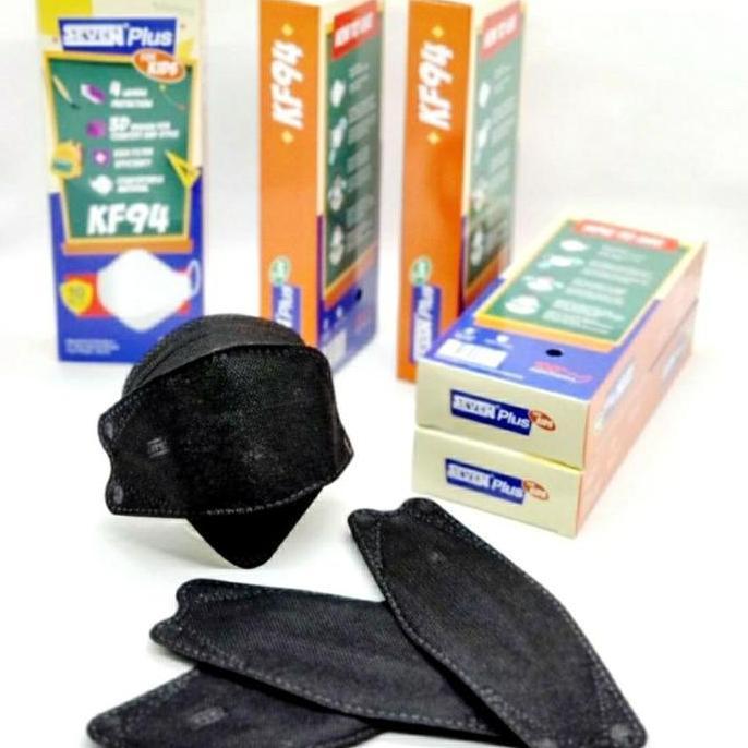 Medizin- Masker Seven Plus Kids Kf94 / Masker Anak Medis Kf 94 Isi 10