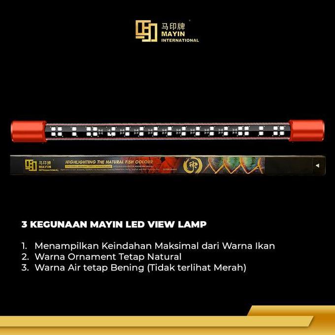Murah Lampu Led View Mayin Aquarium Ikan Arowana / Arwana