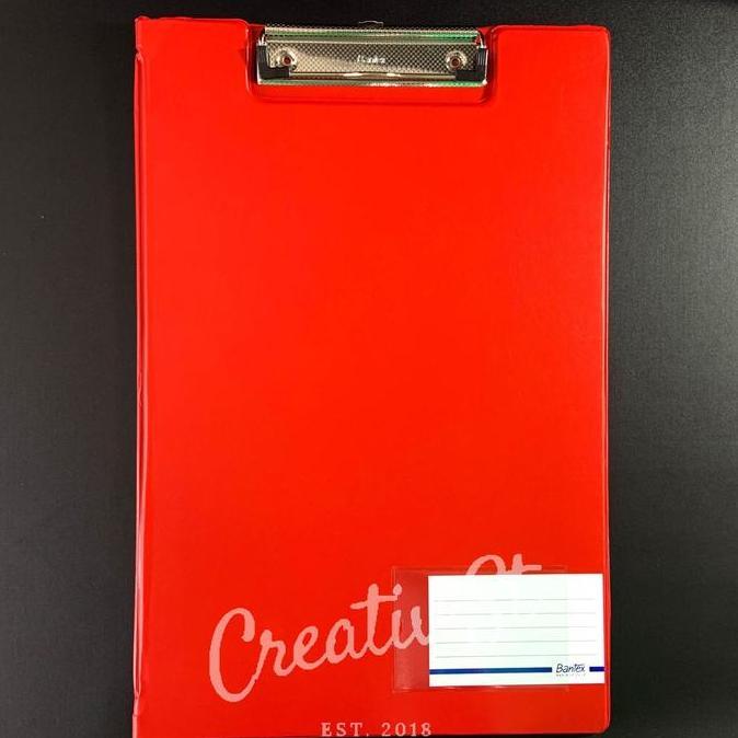 Packen- Bantex Clipboard With Cover F4 Folio 4211 Papan Jalan Papan Dada